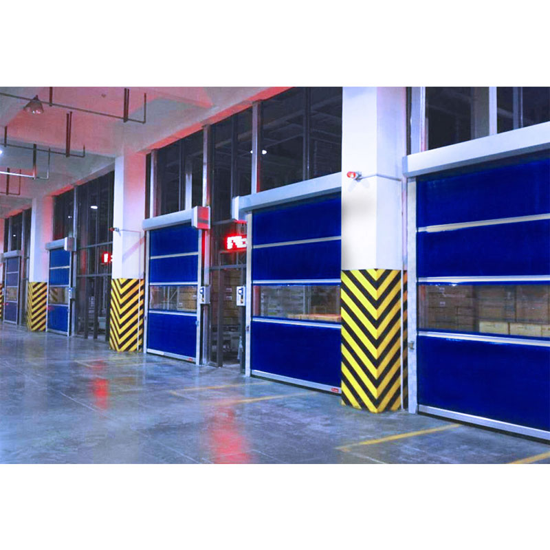 Otomatiki High Speed ​​​​PVC Roll Up Shutter Doors